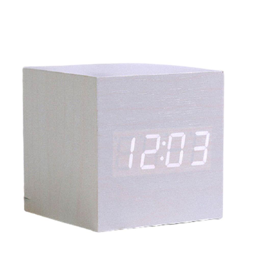 Third Level Brightness Desk Clock Square Digital Clock High Quality Desktop Table Decor
