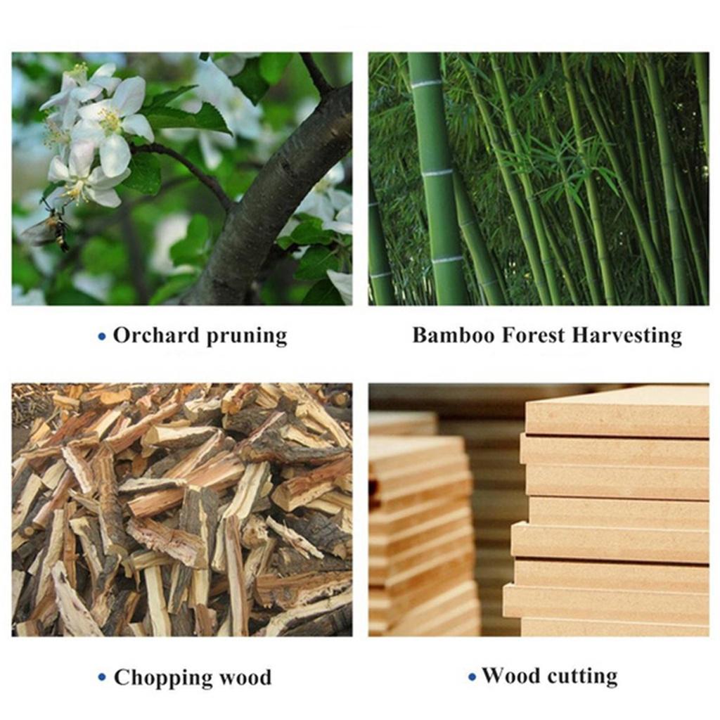 6 Inches One-handed Garden Logging Power Tool 3000W Mini Electric Chain Saw 98VF/68VF With 2Pcs Battery Woodworking Pruning ChainSaw