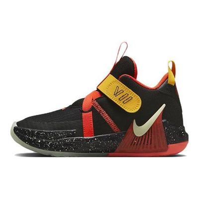 LeBron Witness 7 PS Μαύρο Έντονο Κόκκινο Παρδαλό Παιδικά Αθλητικά Παπούτσια University-Gold Barely-Volt DQ8647-001