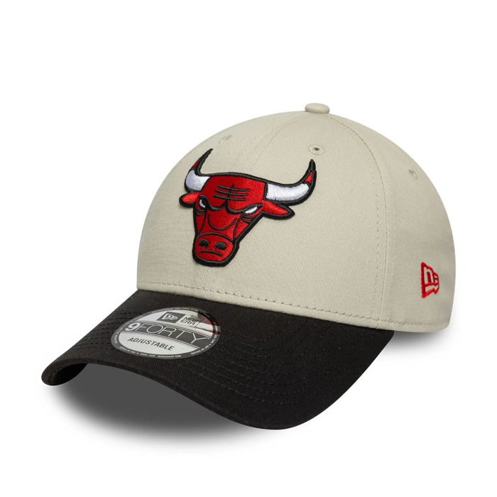 Casquette de baseball - NEW ERA - 9FORTY - Chicago Bulls - Noir - 100% Coton - Mixte