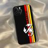 ABARTH Italy Car Phone Case for Iphone 16 15 14 13 12 11 Pro Max Xr X Xs Mini 8 Plus SE 2022 Black Soft Silicone Cover