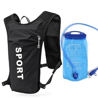 5L Cyklistický hydratační batoh prodyšný běžecký sportovní batoh s 1,5L vodním vakem