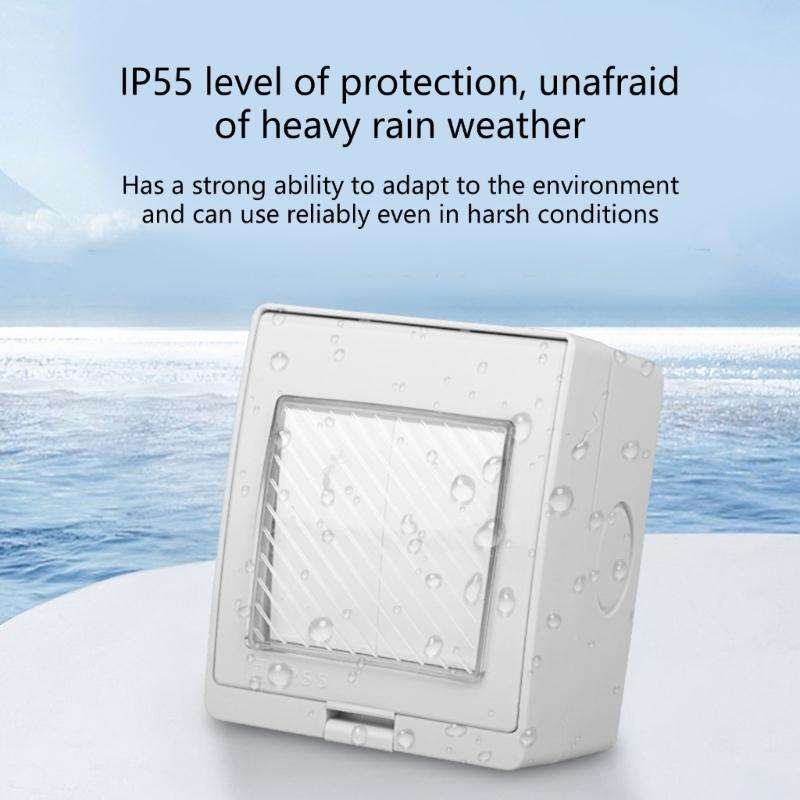 Durability Flame Retardant Materials Switches Enclosures Suitable For Villas Factories And Sites With Longevities