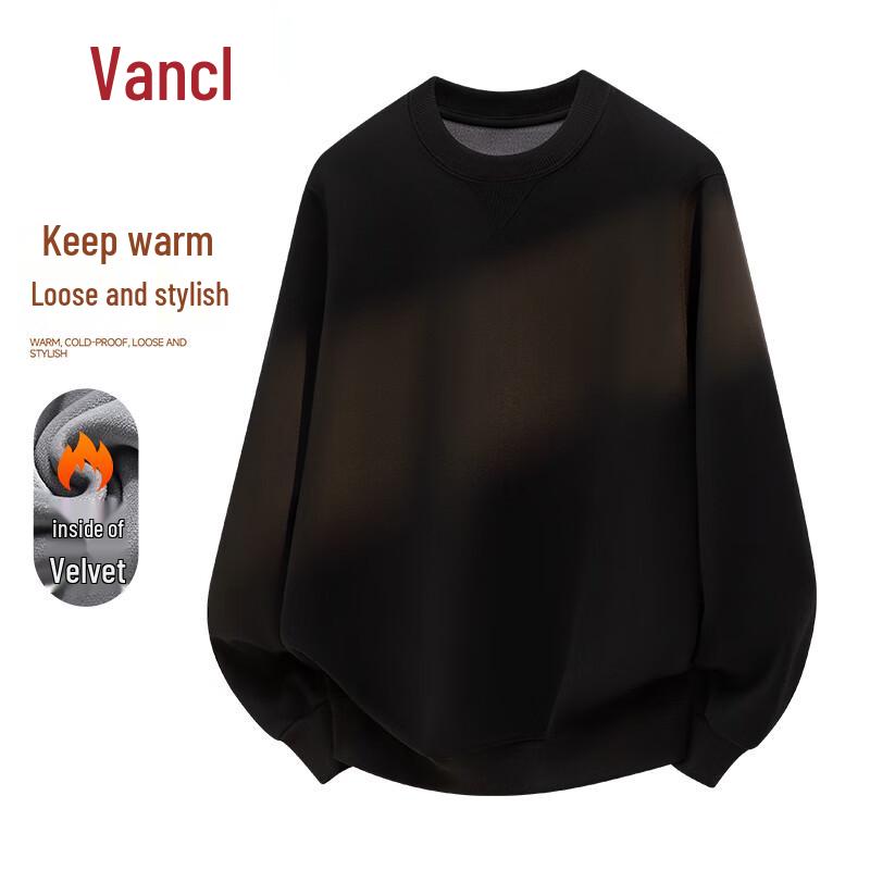 VANCL Men's Round Neck Pullover Sweatshirt