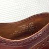 Loake England Vintage Full Brogue Wingtip Lederschuhe Braun 7 25.5(GEBRAUCHT)