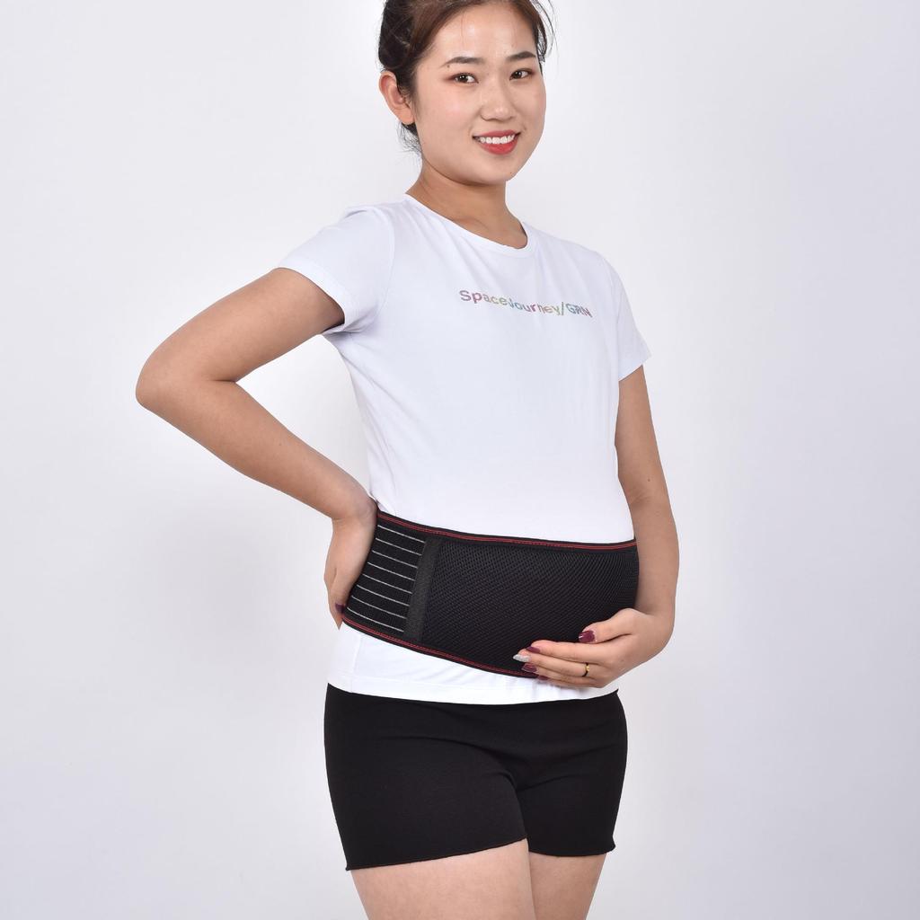 Breathable Mesh Elastic Maternity Support Belt - Prenatal Abdominal & Pelvic Girdle Waistband