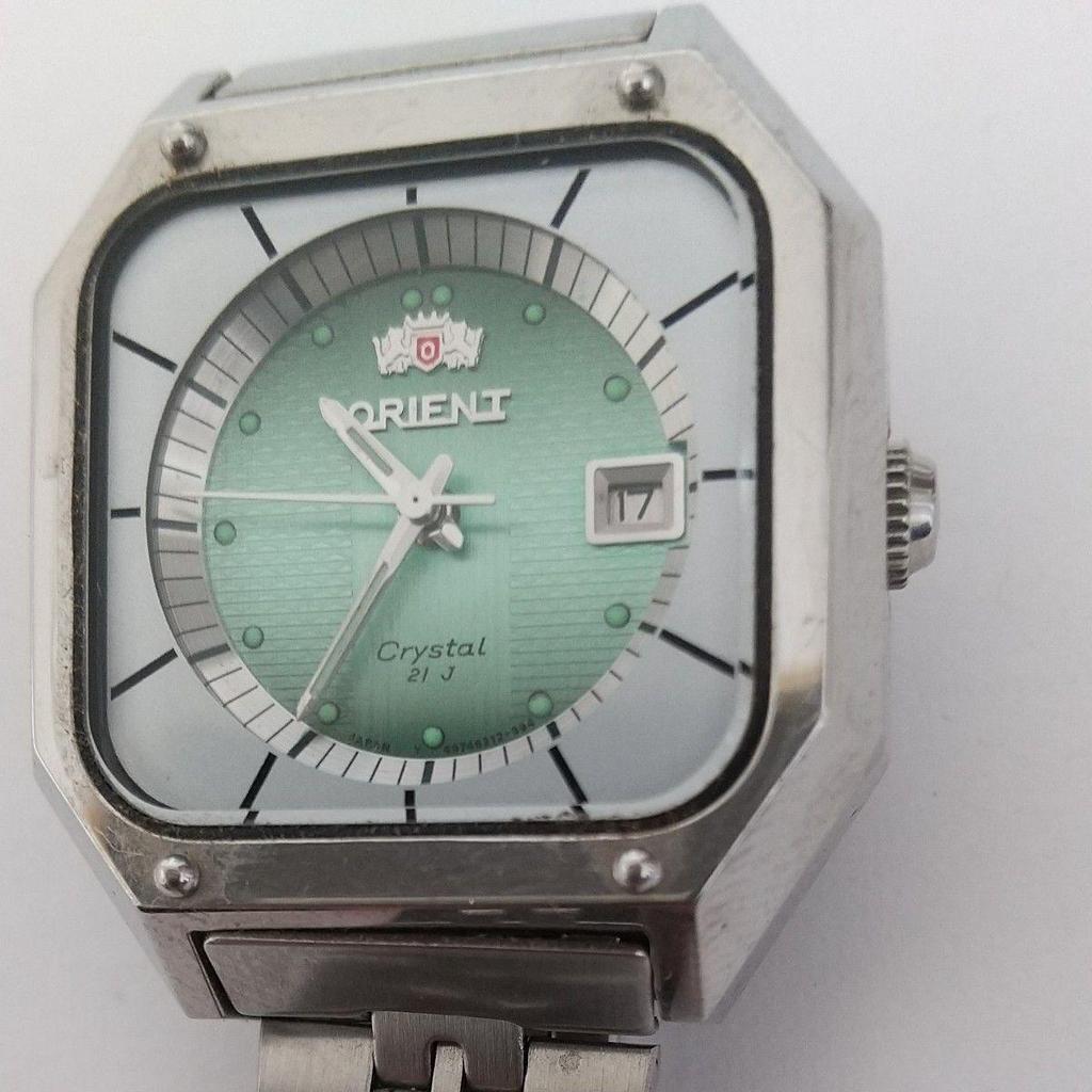 Used ORIENT Orient watch 21J 497621-20 Automatic mechanical normal operation item