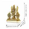 Tirupati Balaji Idol Shri Venkateshwara Swamy Statue Symbol Shankh Chakra Tilak for Home Decoration