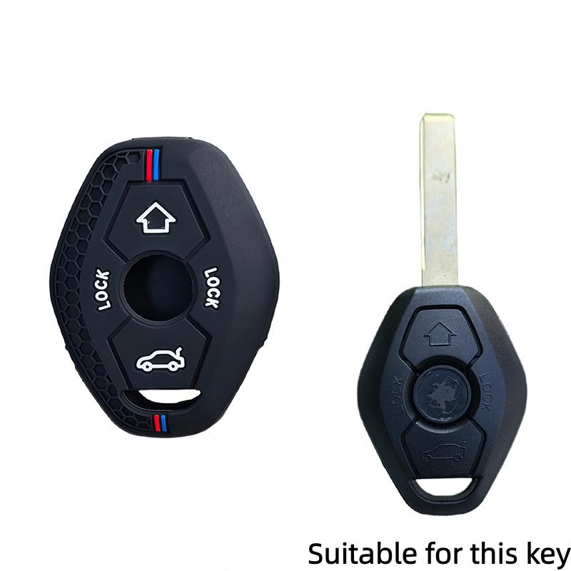 Silicone Shell Fob For Bmw X5 E53 X3 F83 E46 E39 E38 E60 E63 E61 E64 Series 3 5 7 330I Z3 Z4 E85 E86 M5 325I Car Key Cover Case