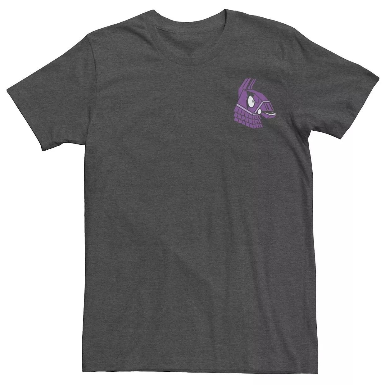 Fortnite Logo with Characters Men s Large T-Shirt NEW S разноцветный
