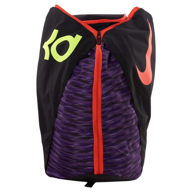 Nike Polyester Backpack Regular Unisex Black & Red Casual BZ9740-056