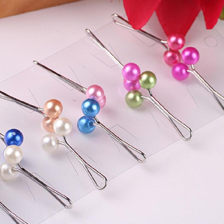 12pcs/ Set Muslim Scarf Fixed Pins Scarf Hijab Clips Pearl Stylish Pin