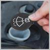 Windshield Washer Fluid Reservoir Bottle Tank Cap Fit for Malibu Sonic Corvette - Pack of 4 Black Replacement Car Parts