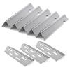 Stainless Steel For Flavorizer Bar Heat Reflector Compatible with For Weber For Genesis II Series Grills 8 Pieces