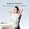 Jiaao Ergonomic Memory Foam Car Lumbar Support Cushion