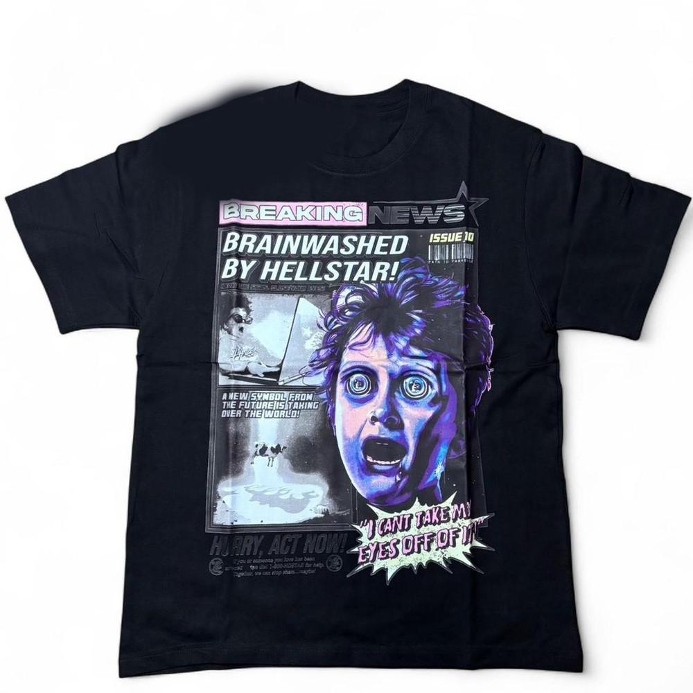 

Vintage Hellstar Band breaking news T-shirt All Size BO027 Unisex T-Shirt M
