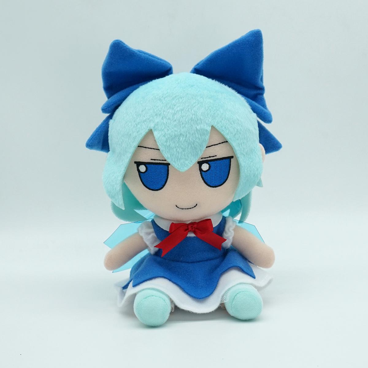 Touhou Project Cirno Plush Doll 20cm Cute Stuffed Toy 20cm