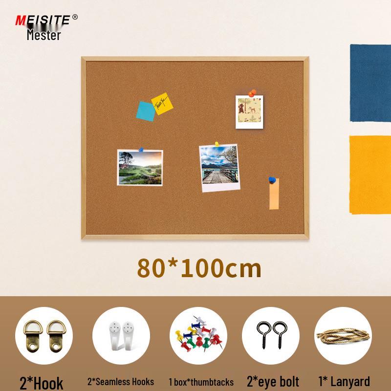 Creative Cork Board Photo Wall - Kindergarten Theme for Home, Office, Dorm