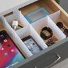 Customizable Drawer Organizer Set 3 Interlocking Dividers Easy Storage Tidy Modular Design Ideal Bedroom Kitchen Office