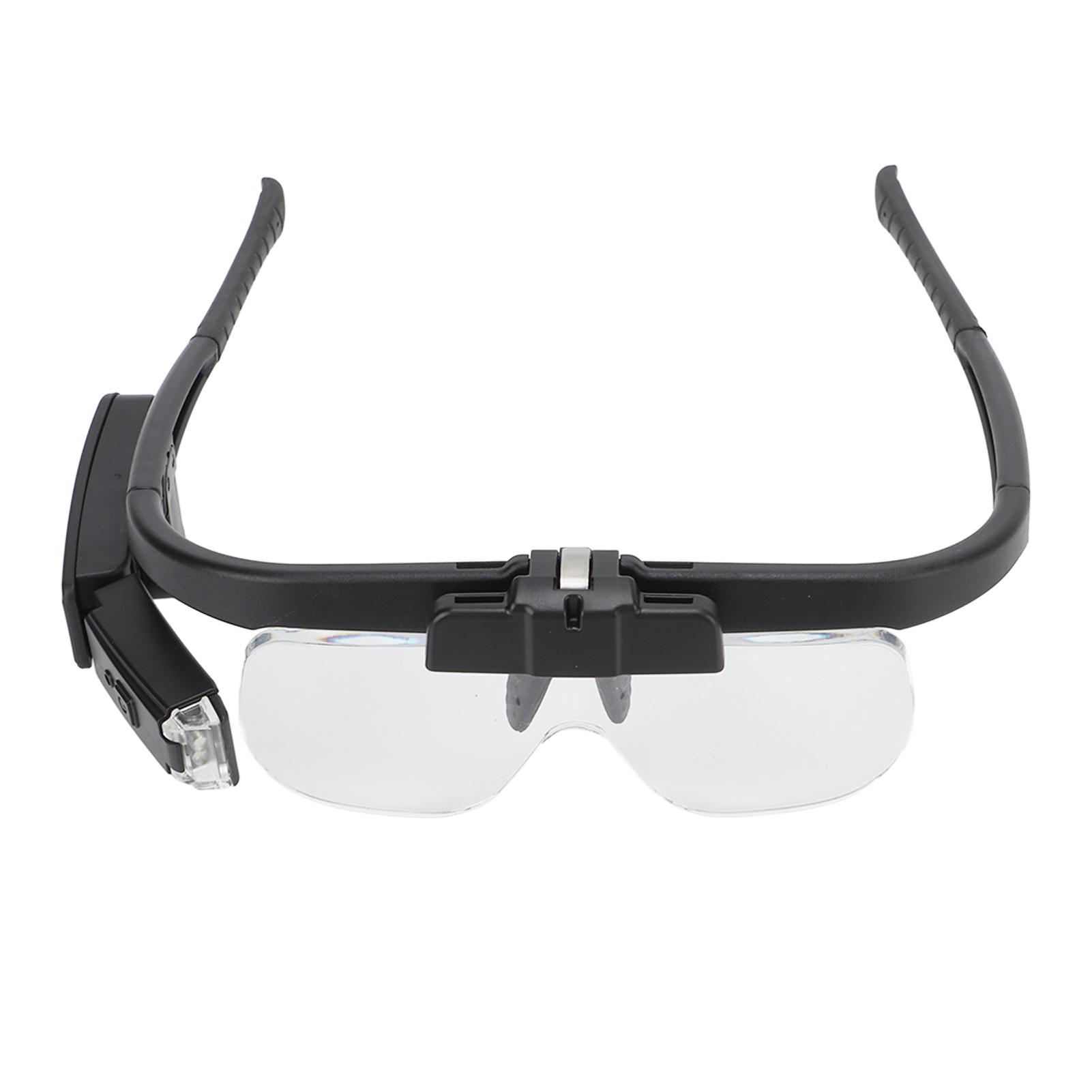 

Налобна лупа Зарядна Ергономічна Зручні носоупори Складна скоба 2 рівні освітлення