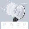 USB Rechargeable Magnifying Glass with Light, 3x, 10x, 20x, Three Magnification Levels, 130mm, Handheld, Large Magnifying Glass with 49 LED Lights, Id