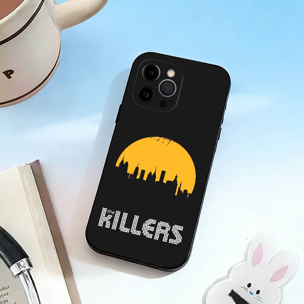 Band The k-Killers Phone Case Silicone Soft For IPhone 17 16 15 14 13 12 11 X XR Plus Pro Max Plus