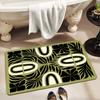 Bathroom Toilet Absorbent Floor Mat Bathroom Door Dirt Resistant Quick Drying Anti Slip Mat
