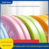 Macaron Colored Rubber Weight Plates for Squats, Bench Press, Deadlifts & Dumbbells
