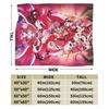 VOX H-Hazbin Hotel Alastor Game Blankets  Warm Soft Pattern Plush Throw Blanket For Outdoor Travel Flannel Bedspread Bed Cover