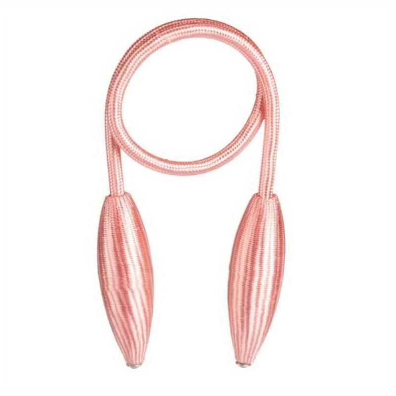 

2 шт. пряжка для штор металлическая простая шторная стяжка ремень простая перфорация бесплатная установка пряжка для штор шнур для штор шнур розовый