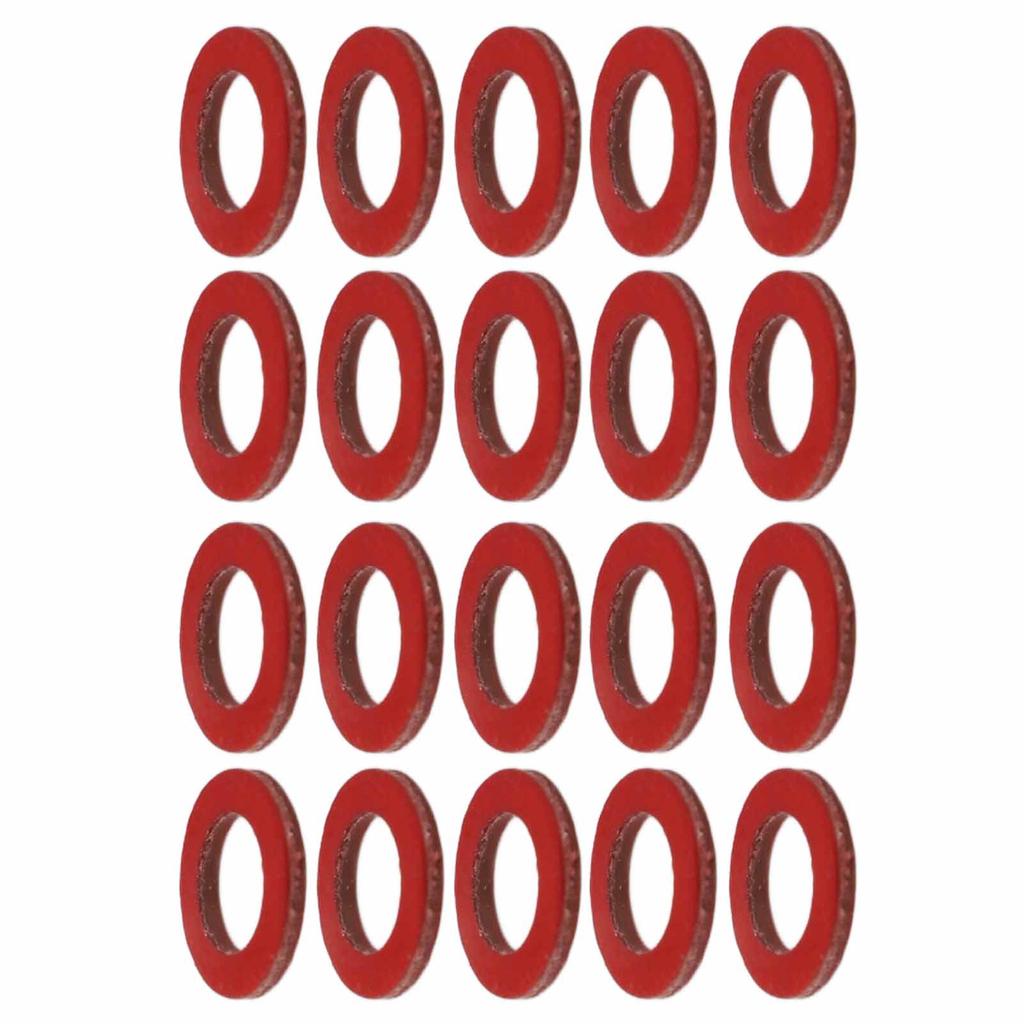 20PCS Oil Drain Plug Gasket Excellent Sealing High Pressure Resistance 90430‑08020‑00 for Sterndrive 5.0L