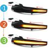 2pcs Dynamic Turn Signal LED Light Side Mirror Indicator For Mercedes Benz C E S GLC W205 X253 W213 W222 V-Class W447