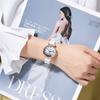Fashion Gradient Dial Women Watches High Quality Ladies Quartz Watch Leather Wristwatches Ladies Clock Gift Montre Femme Reloj
