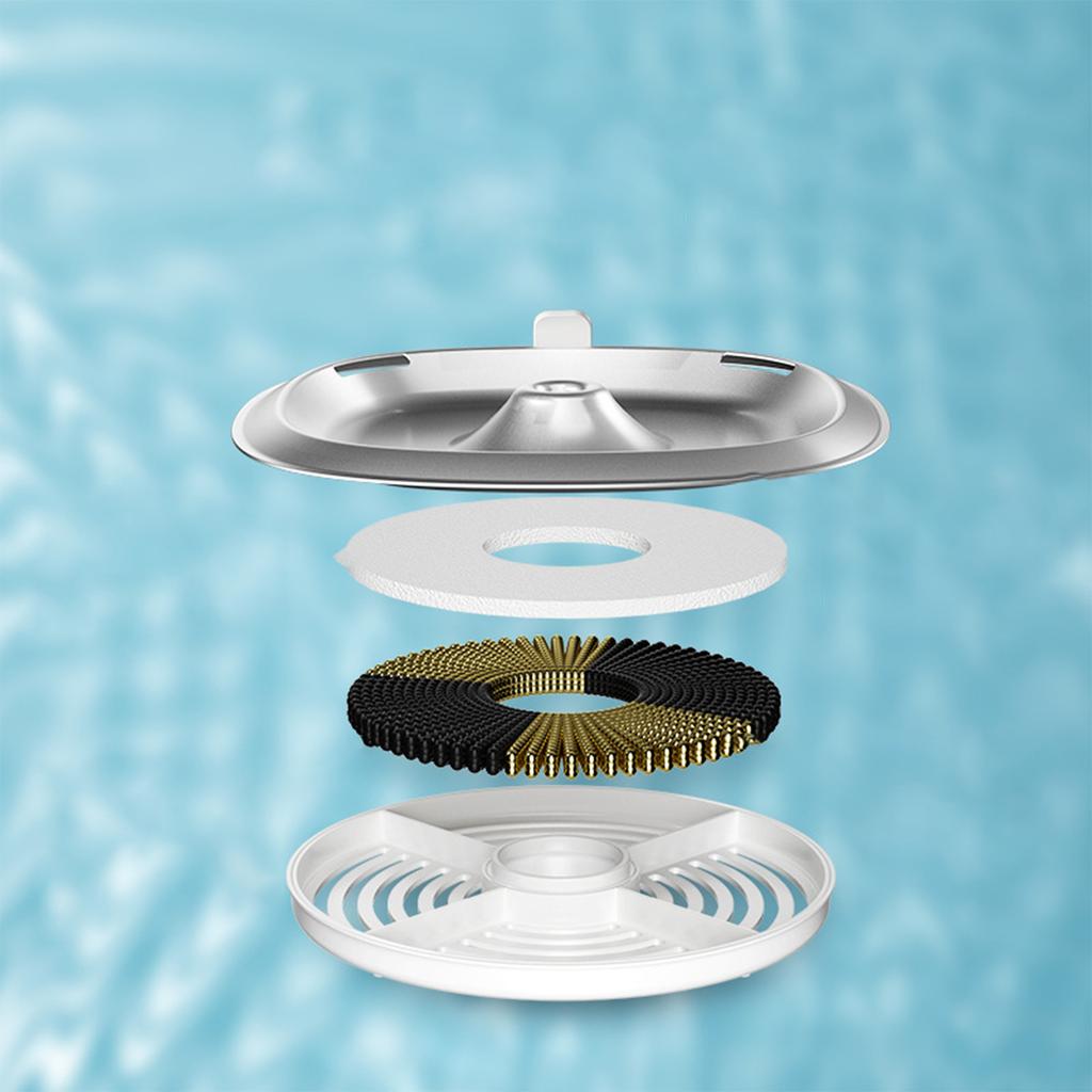 Pet Water Fountain Automatic Circulating Drinking Bowl Wireless Cat Drinking Feeder Intelligent Sensor Moving Non-Electric