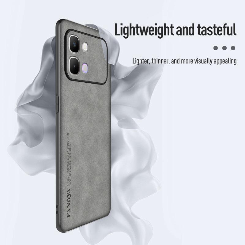 EUCAGR For infinix Note edge Luxury Sheepskin PU Leather Phone Case For infinix Note edge Back Cover Silicone Shockproof