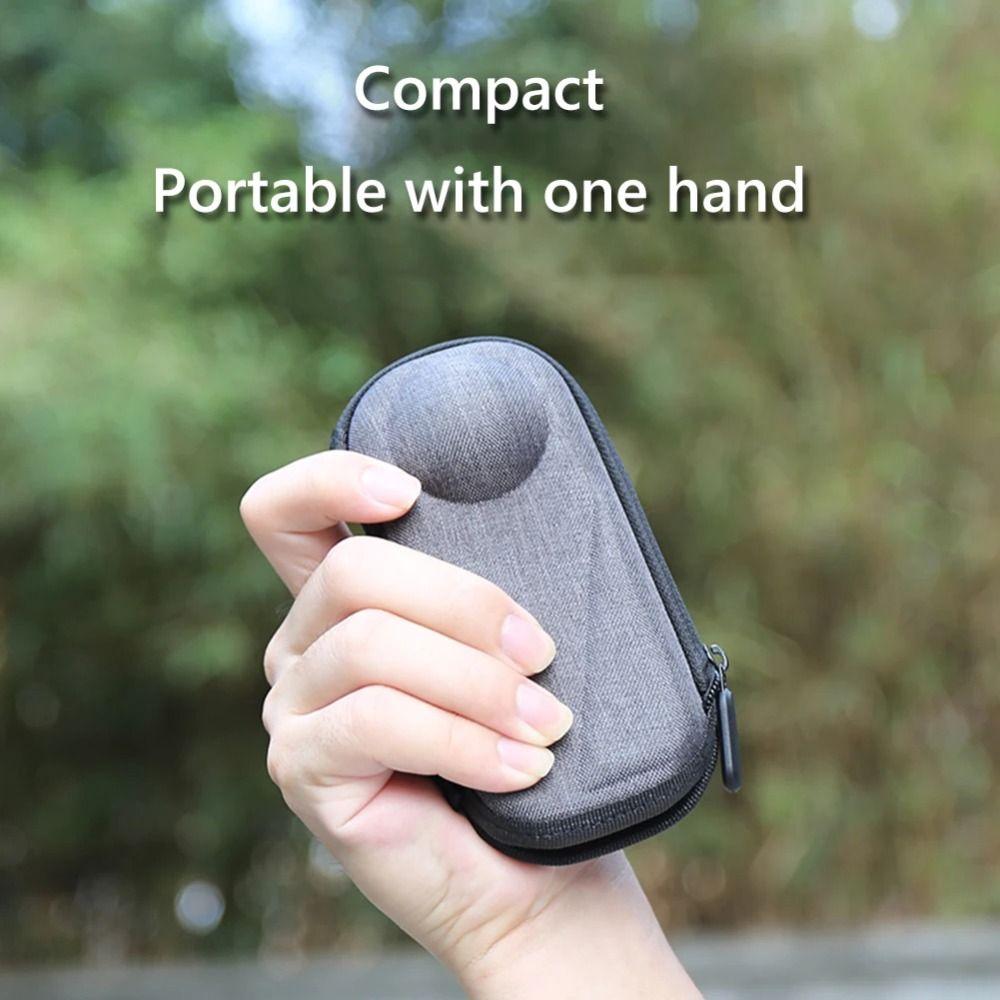 Portable EVA Storage Bag Shockproof Anti-drop Protective Box Hard Shell Carrying Case for Insta360 X5/X4 Camera Accessories