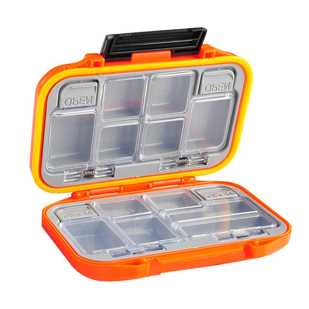 Caja de aparejos de pesca, impermeable, multifuncional, ganchos para Señuelos de Pesca, caja de almacenamiento, contenedor, accesorios de herramientas de pesca