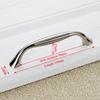 KAK Zinc Alloy Modern Cabinet Handles Kitchen Cupboard Door Pulls Drawer Knobs Handles Wardrobe Pulls Furniture Handle