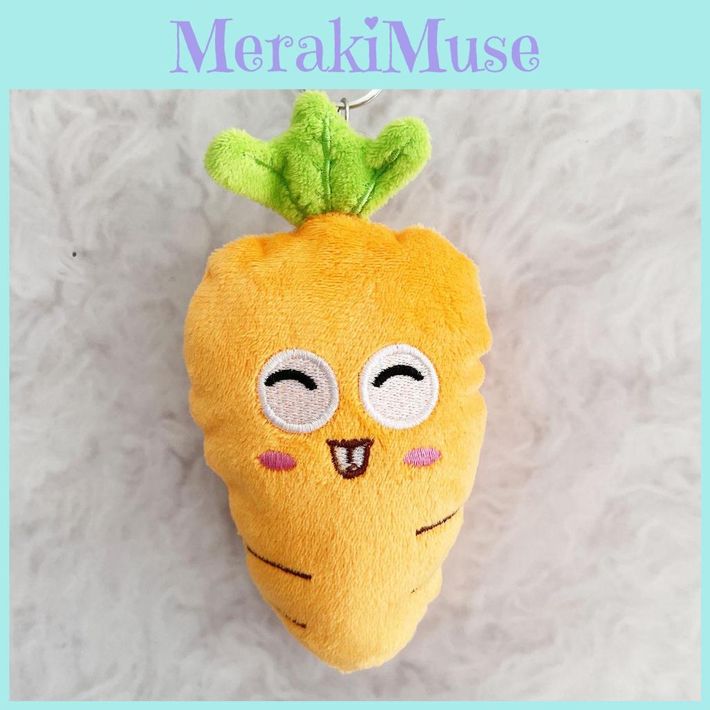 Mini Plush Vegetable Doll With Pp Cotton Filling For Home Decor And Gifts