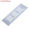 1 Pc Aluminum Alloy Vents Perforated Sheet Air Vent Plate Ventilation Grille Vent Suitable  Cabinets, Wardrobes, Cupboards