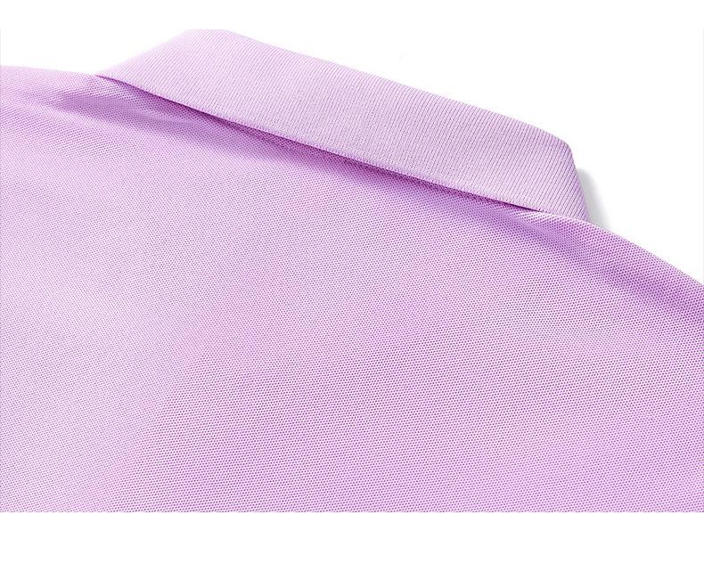 Korean Smiley Embroidered Heavy-Duty Cotton Lapel Polo Shirt for Women