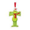 2D Christmas Ornaments, 26 Letters Flat Hanging Decorations for Holiday Decor