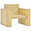 Day and Night - Day and Night Impregnated Pine Wood Garden Chair 89x76x76 Cm