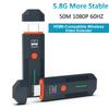 50M 1080P HDMI-Compatible Wireless Transmitter Receiver 5.8G Low Latency Display  Extender for Laptop PC to TV Projector Monitor