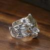 925 Silver Ring Vintage Animal Luxury High Quality For Men Women Wedding Fine Jewelry Accessories Party Gift Fashion