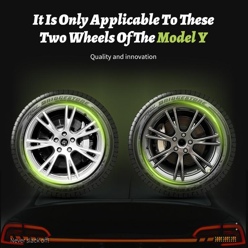 4PCS for Model Y 2020-2024 Full Coverage Sport Wheel Cover Cap 19 Inch Replacement Automobile Hubcaps Accessories for Tesla