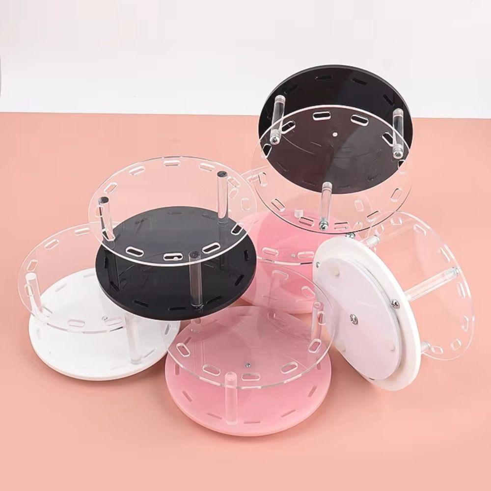 12 Holes Lash Tweezers Stand 360° Rotate Tweezer Storage Box Beauty Salon