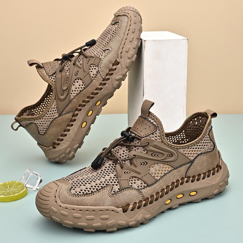 Lightweight Sandals Mens Comfortable Outdoor Summer Shoes Breathable Casual Shoes New Trendy Sneakers All-match Man Hiking Shoes