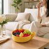 Quick Drain Berry Swirl Washing Bowl Rotating Berry Rinse Basin Berry Strainer Basket  Strawberries