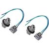 90075-60028 2 Set Turn Signal Socket and Pigtail Connector, Trun Signal Light Socket with 2 Wire Pigtail Fits for Toyota 4Runner 2003-2005,